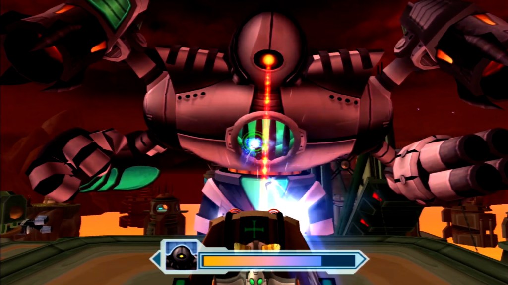 The Thug Leader Boos FIght from Ratchet and Clank 2 (2003)