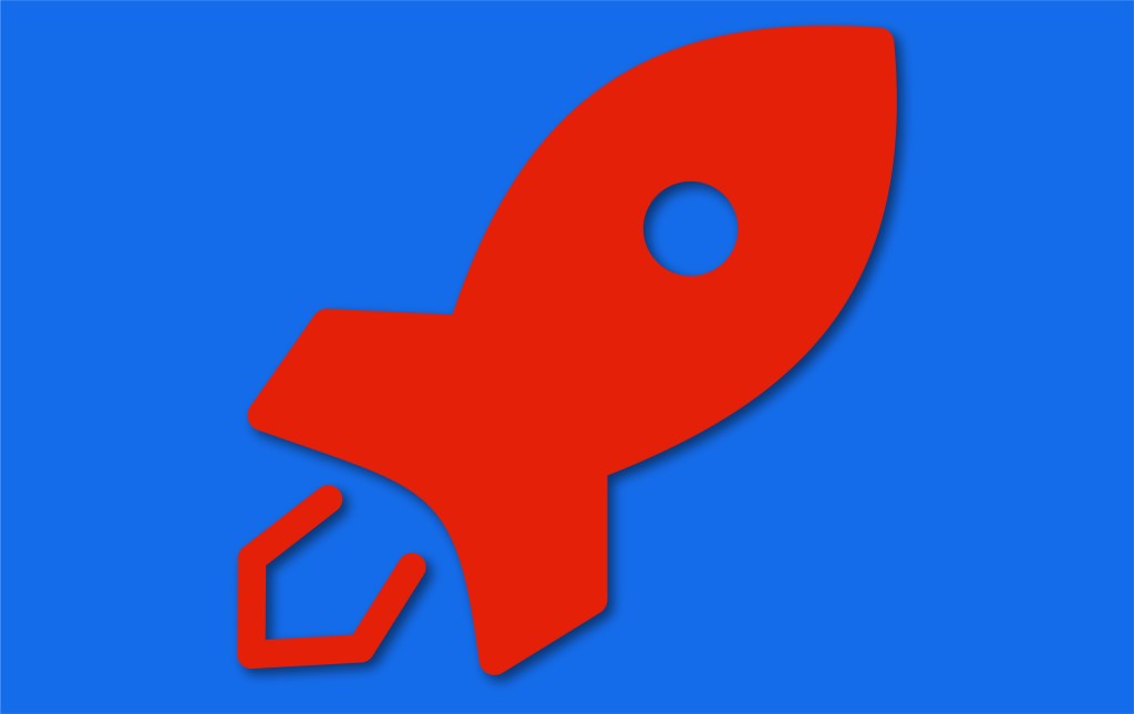 A space ship icon to represent Sci-Fi or Science Fiction