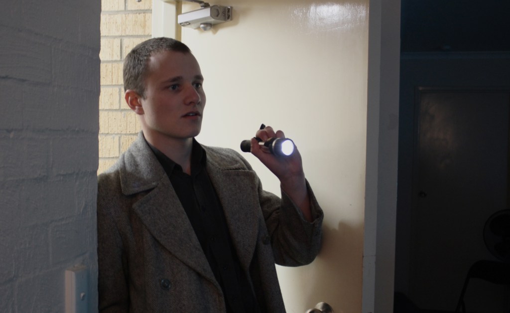 James 'Jim' McArthur as Agent Nyles from The Agent Killer