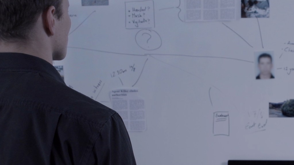 The Agent Killer - Nyles murder board