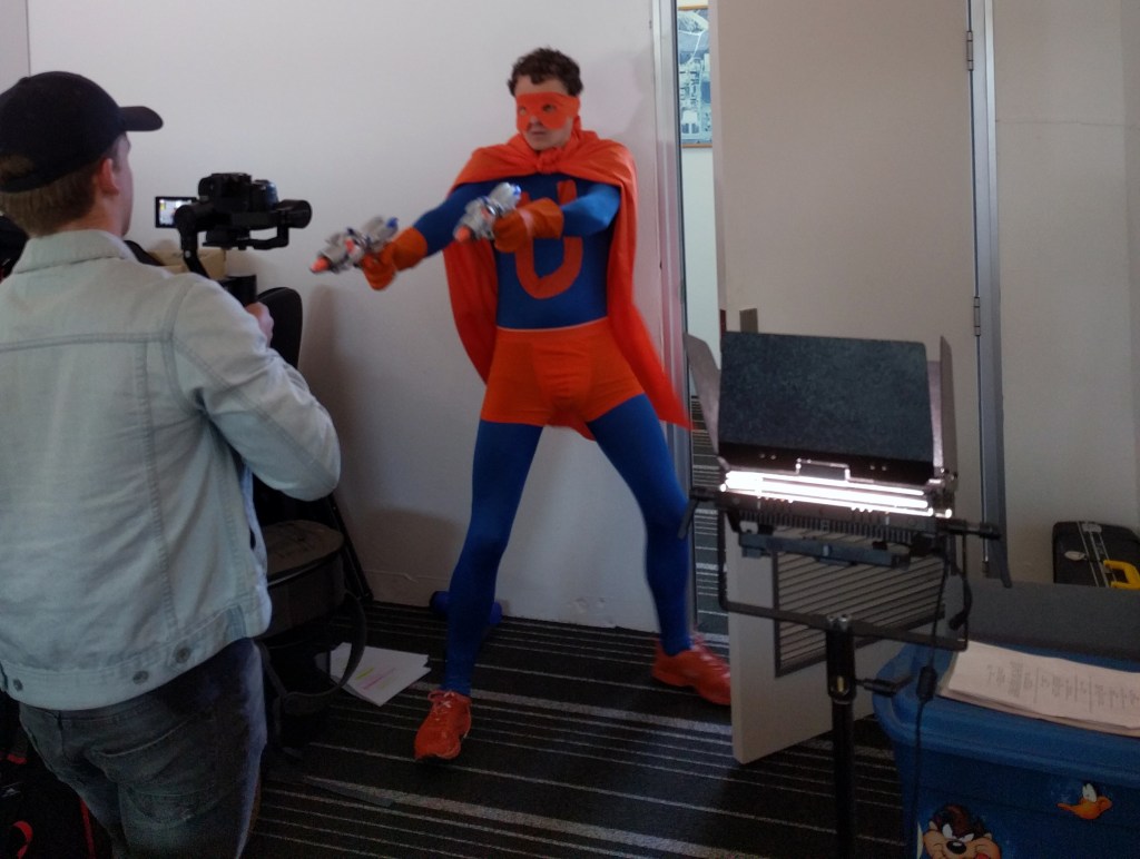 James 'Jim' McArthur as Uni Manfrom Uni Man (2017)