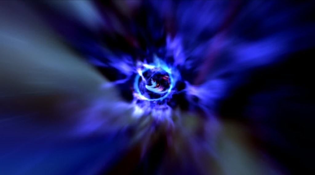 The Time Vortex from Doctor Who as seen in the intro 2005-2009