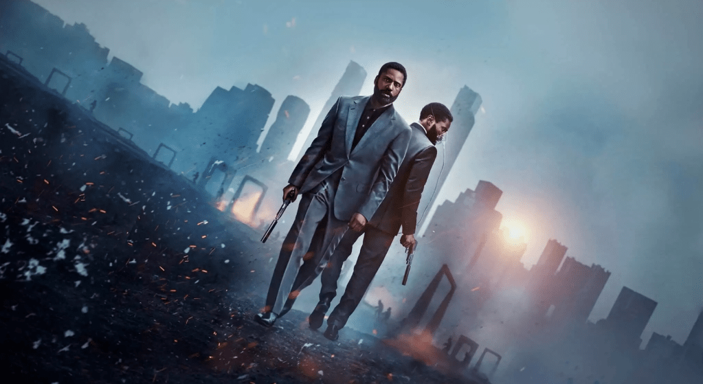 The poster image from the film Tenet